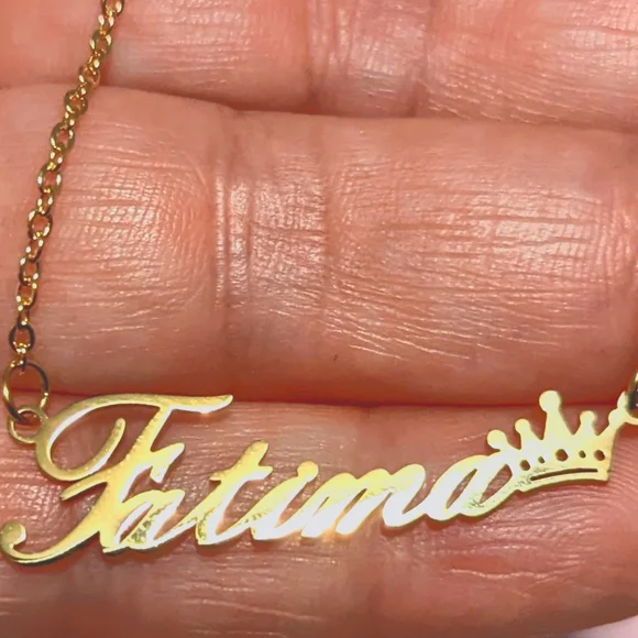 Fatima name necklace - Picture 1 of 1